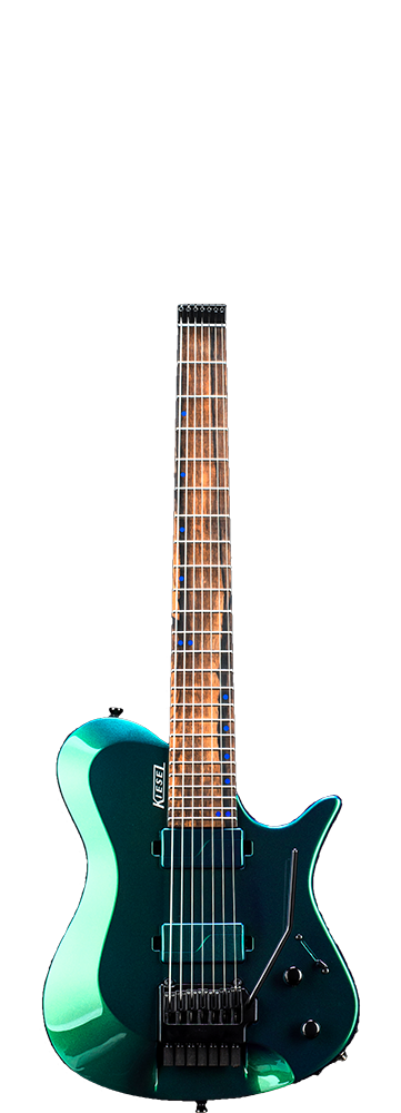 Kiesel Guitars Custom Color Shift Finish